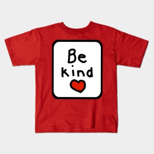 Framed Be Kind Kids T-Shirt